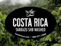 Costa Rica Tarrazu SHB Washed